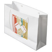 ヴィンテージレトロピックボール ラージペーパーバッグ (正面アングル)