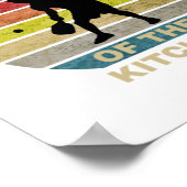 ヴィンテージレトロピックルおもしろいボール ポスター (角)