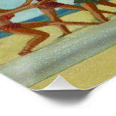 ヴィンテージレトロピータードリベンサマービーチピンナップガール ポスター (コーナー)