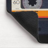 ヴィンテージレトロファッションド80s Mixtapeオーディオカセット マウスパッド (コーナー)