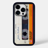 ヴィンテージレトロファッションド80s Mixtapeオーディオテープ3 i Case-Mate iPhoneケース (裏面)