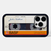 ヴィンテージレトロファッションド80s Mixtapeオーディオテープ3 i Case-Mate iPhoneケース (裏面 (横))