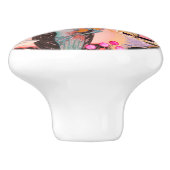 ヴィンテージレトロファッション誌 セラミックノブ (側面)