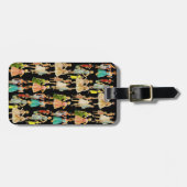 ヴィンテージレトロファッション ラゲッジタグ (正面横)