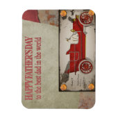 ヴィンテージレトロファーザーズ・デイ マグネット (縦)