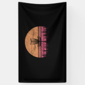 ヴィンテージレトロフレイルフリスビーディスクゴルフティーギフト 横断幕 (縦)