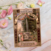 ヴィンテージレトロフロリダ香水せっけん ラッピングペーパーシート