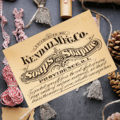 ヴィンテージレトロフロリダ香水せっけん ラッピングペーパーシート