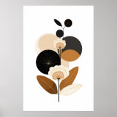 ヴィンテージレトロフローラ ポスター (正面)