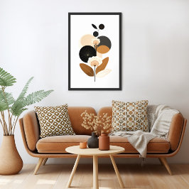 ヴィンテージレトロフローラ ポスター