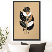 ヴィンテージレトロフローラ ポスター