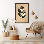 ヴィンテージレトロフローラ ポスター