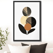 ヴィンテージレトロフローラ ポスター