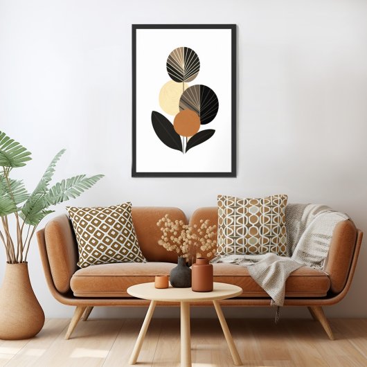 ヴィンテージレトロフローラ ポスター