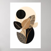 ヴィンテージレトロフローラ ポスター (正面)