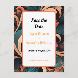 ヴィンテージレトロフローラ ポストカード