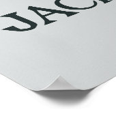 ヴィンテージレトロブックカバーホワイトファンジャックロンドン ポスター (角)