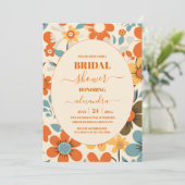 ヴィンテージレトロブライダルシャワー 招待状 (スタンド正面)