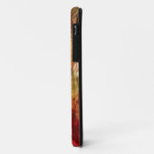 ヴィンテージレトロブラウンウッド抽象芸術 Case-Mate iPhoneケース (裏面/左)