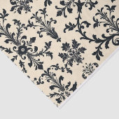 ヴィンテージレトロブラックトイレデジュイ 薄葉紙 (詳細)