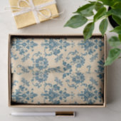 ヴィンテージレトロブルートイレデジュイ 薄葉紙 (ギフト)