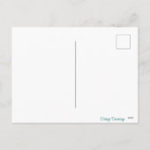 ヴィンテージレトロベビーヒックイースターグリーティング シーズンポストカード (裏面)