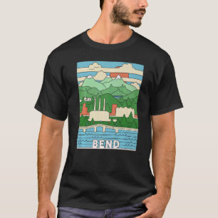ヴィンテージレトロベンドオレゴンお土産 – Three Sisters Tシャツ