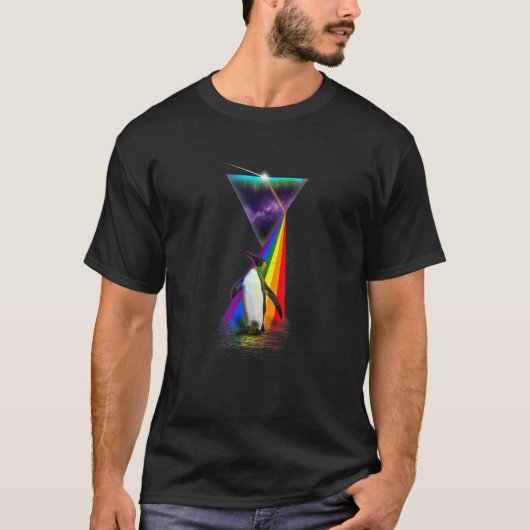 ヴィンテージレトロペンギン Tシャツ (正面)