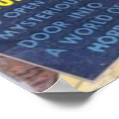 ヴィンテージレトロホラー漫画室No5 ポスター (角)