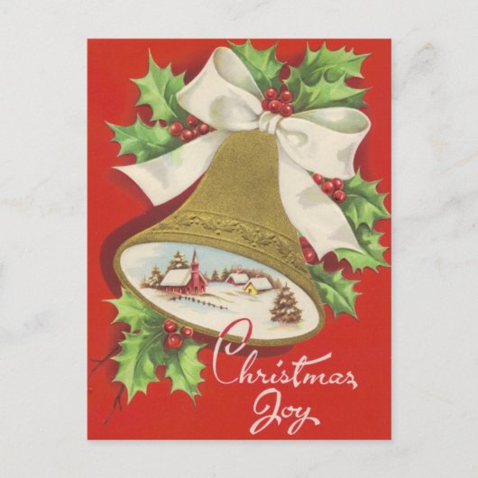 ヴィンテージレトロポストカード シーズンポストカード (正面)