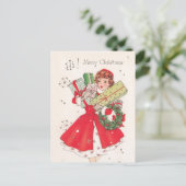 ヴィンテージレトロポストカード シーズンポストカード (スタンド正面)