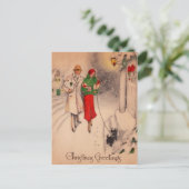 ヴィンテージレトロポストカード シーズンポストカード (スタンド正面)