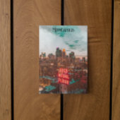 ヴィンテージレトロミネアポリスミネソタトラベルスカイライン ポストカード