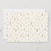 ヴィンテージレトロメリーと明るいクリスマスの写真 シーズンカード (裏面)