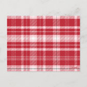 ヴィンテージレトロメリークリスマスデザイン ポストカード (裏面)