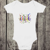 ヴィンテージレトロモダンミッド・センチュリー猫50年代60年代 ベビーボディスーツ