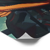 ヴィンテージレトロモダン抽象芸術ポスター ポスター (角)