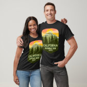 ヴィンテージレトロヨセミテ国立公園 Tシャツ (ユニセックス)
