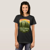ヴィンテージレトロヨセミテ国立公園 Tシャツ (正面フル)