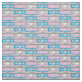 ヴィンテージレトロラジオ郷愁 ファブリック (見本)