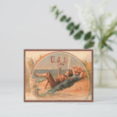 ヴィンテージレトロラブユー&アイポストカード ポストカード (スタンド正面)