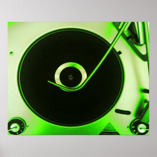 ヴィンテージレトロレコード制作者 ポスター (正面)