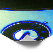 ヴィンテージレトロレコード制作者 ポスター (角)