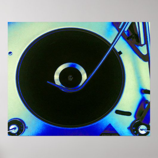 ヴィンテージレトロレコード制作者 ポスター (正面)