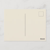 ヴィンテージレトロレディ自信&やる気を起こさせる引用文 ポストカード (裏面)