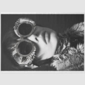 ヴィンテージレトロロックスターグラマーデクページ 薄葉紙 (正面)