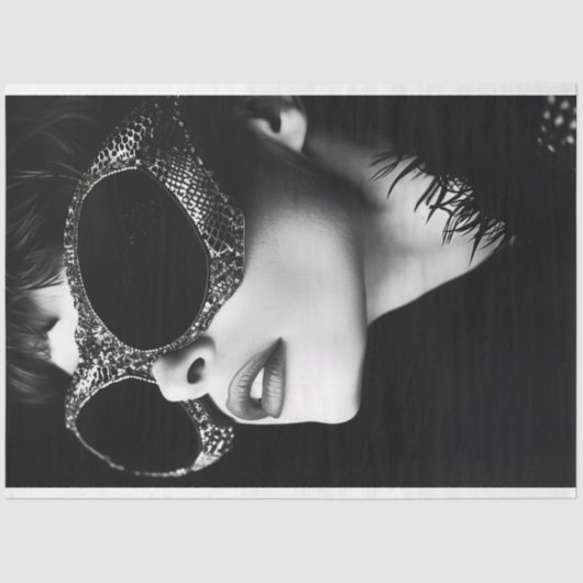 ヴィンテージレトロロックスターグラマーデクページ 薄葉紙 (正面)