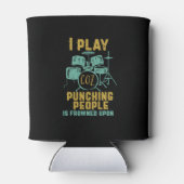 ヴィンテージレトロロックバンドドラマー遊Iドラム 缶クーラー (裏面)