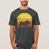 ヴィンテージレトロワルソグシルエットサンアニマル Tシャツ (正面)