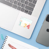 ヴィンテージレトロ伝説1974年以来 シール (ノートパソコンとiPhone)